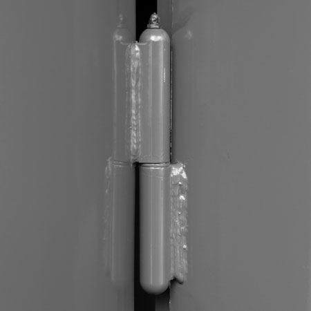 TwisterPod welded hinges