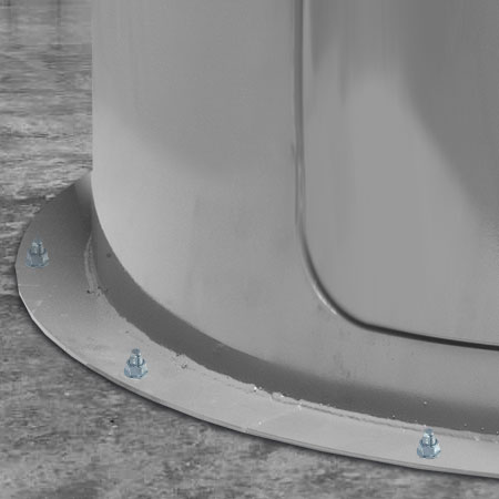 TwisterPod anchor bolts