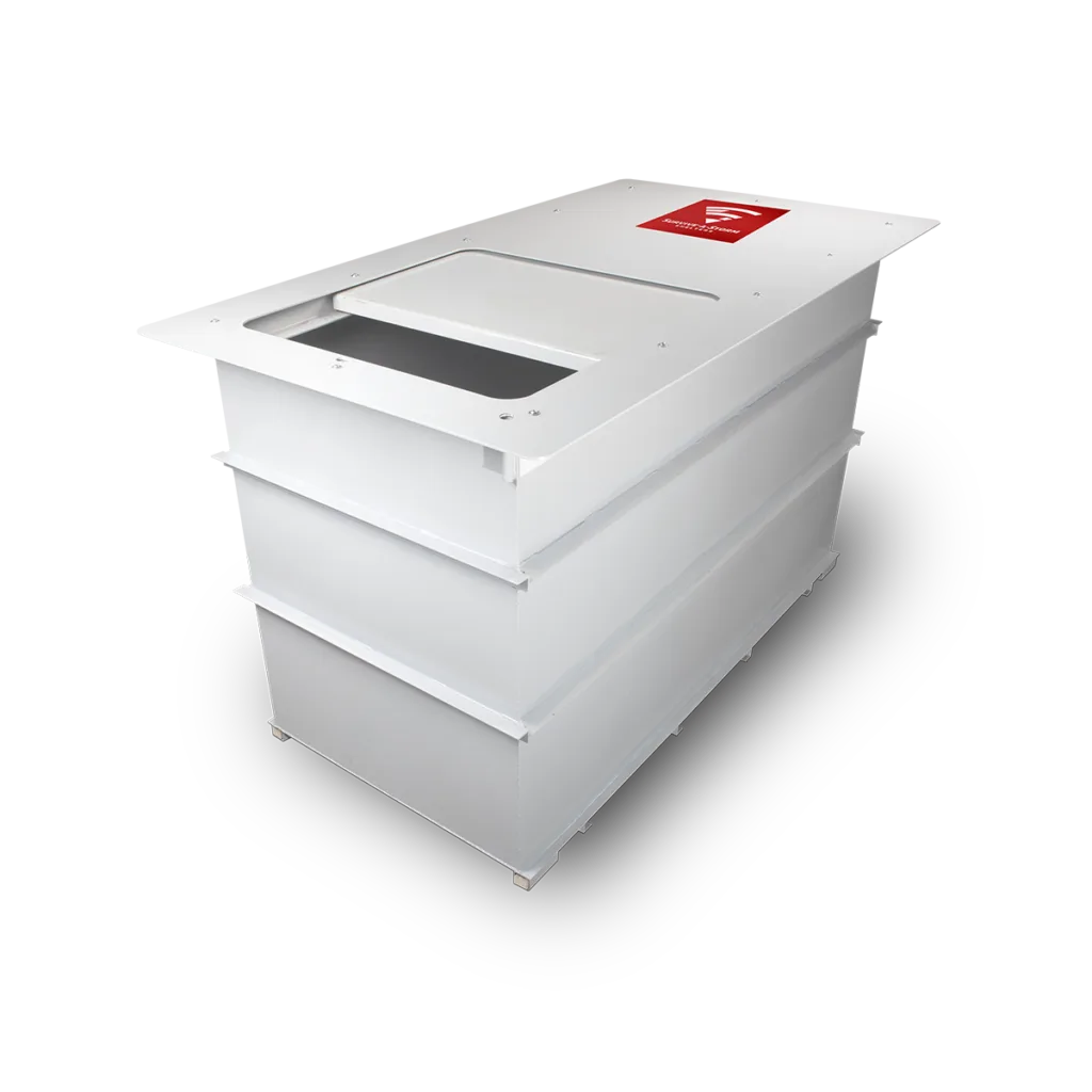 GarageCube below-ground storm shelter