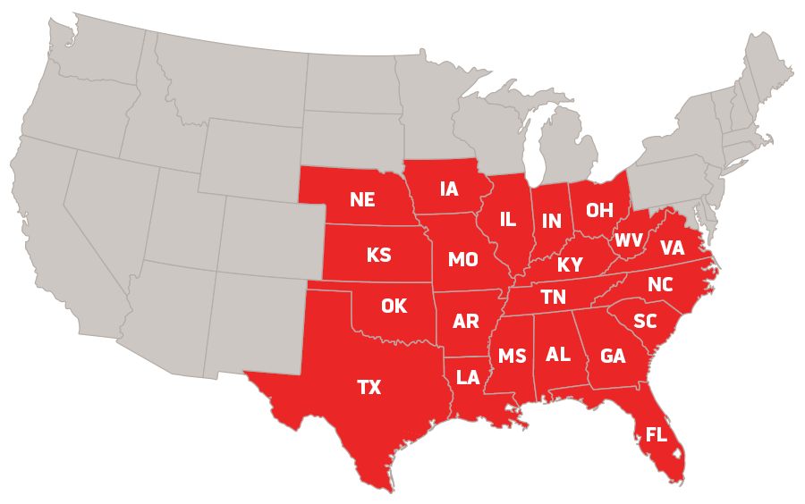 Homebuilder service map