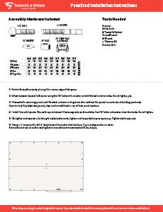 panelized installation instructions