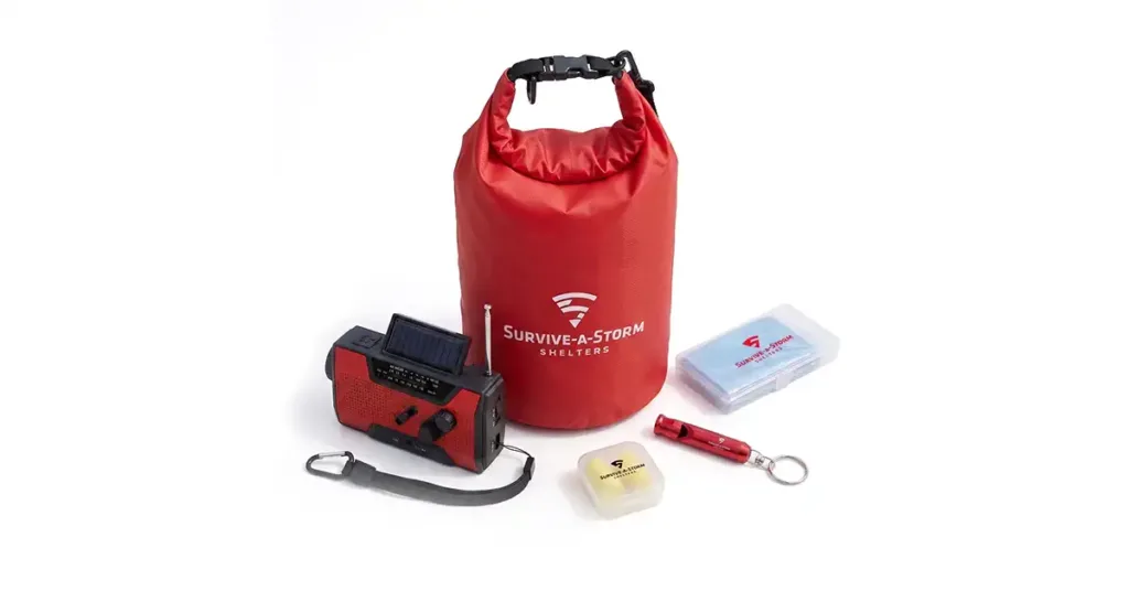 Storm Shelter Survival Kit