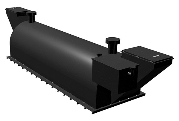 Underground Quonset-style commercial storm shelter